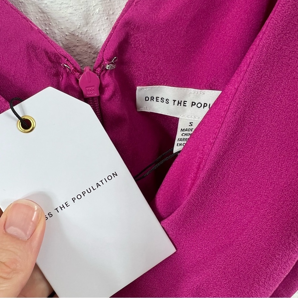 Dress the Population Kiara Midi Dress Small NWT - Picture 9 of 10